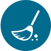 icône représentant le service de nettoyage proposé par LVI Couverture